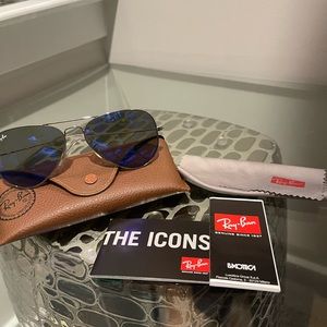 Blue lens Ray-Ban